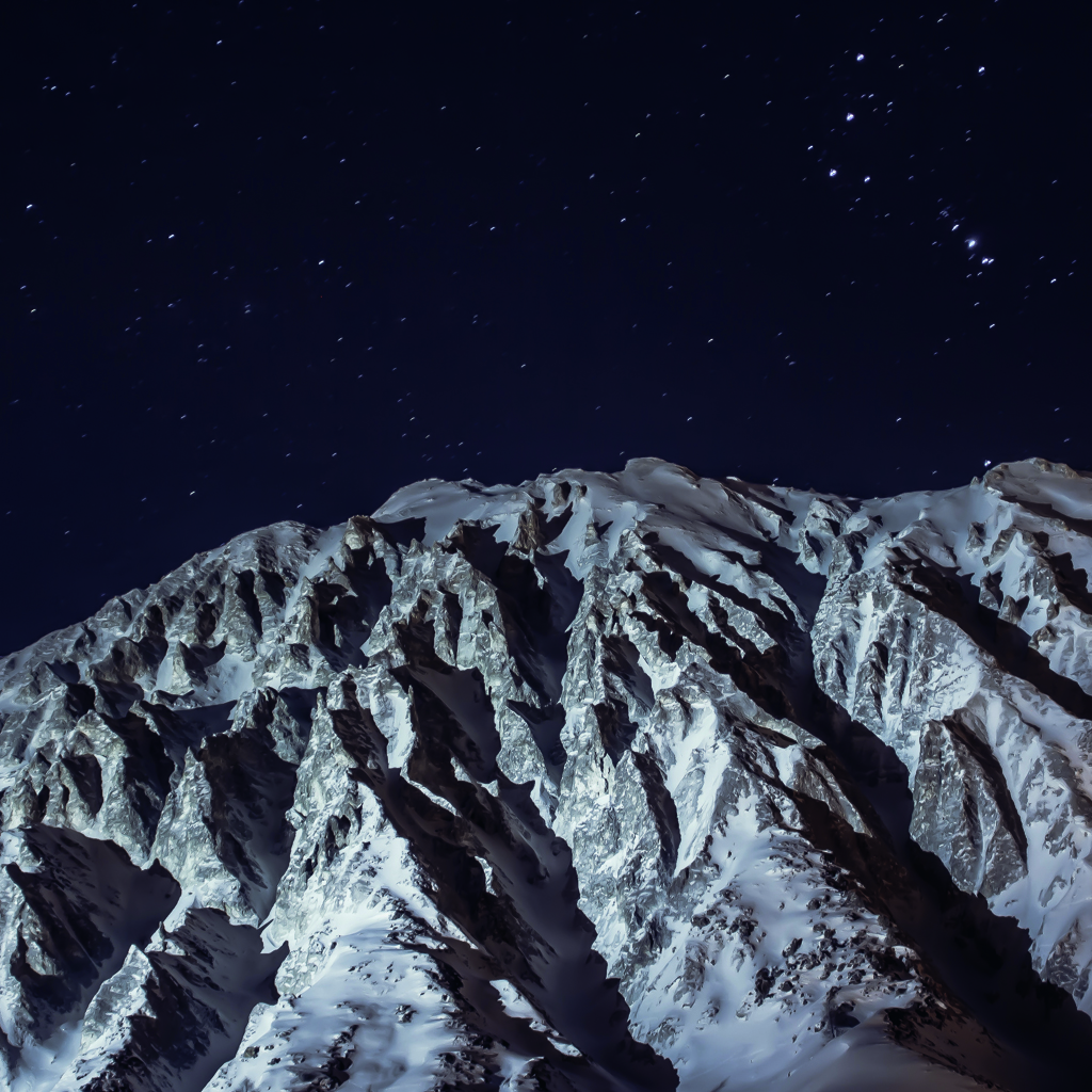 TIGNES BY NIGHT PHOTOGRAPHY